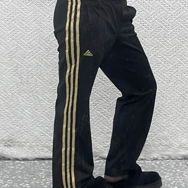 아디다스 올드스쿨 빈티지 검골 삼선 밴딩 트랙팬츠 95 C07393