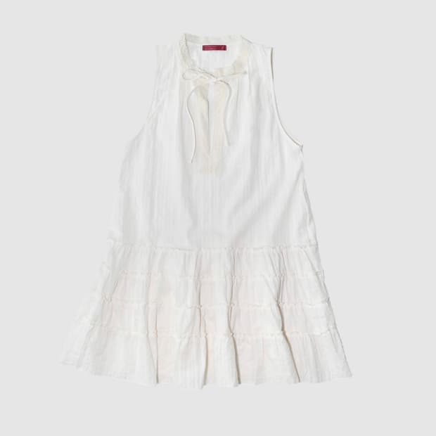 인앤양인하모니 러플 드레스 아이보리