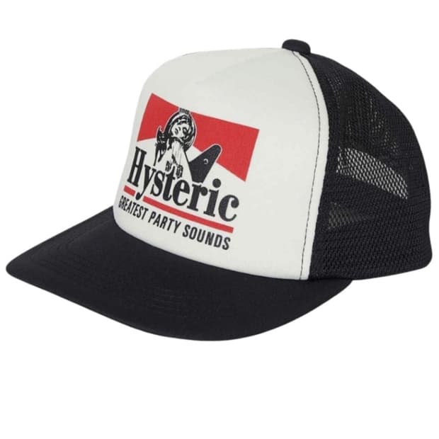 히스테릭 글래머 기타 걸 메쉬 캡 블랙 텍만땐상품