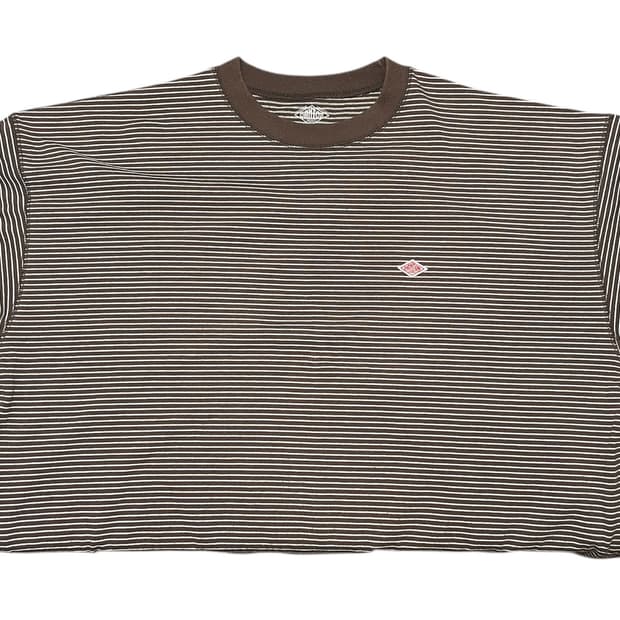 단톤 스트라이프 긴팔 보더티 사이즈 XXL