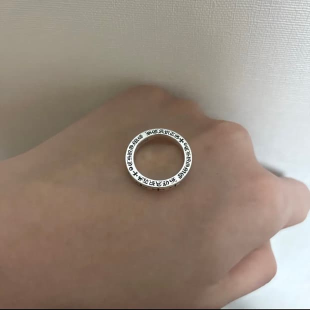 크롬하츠 퍽유링3mm us8