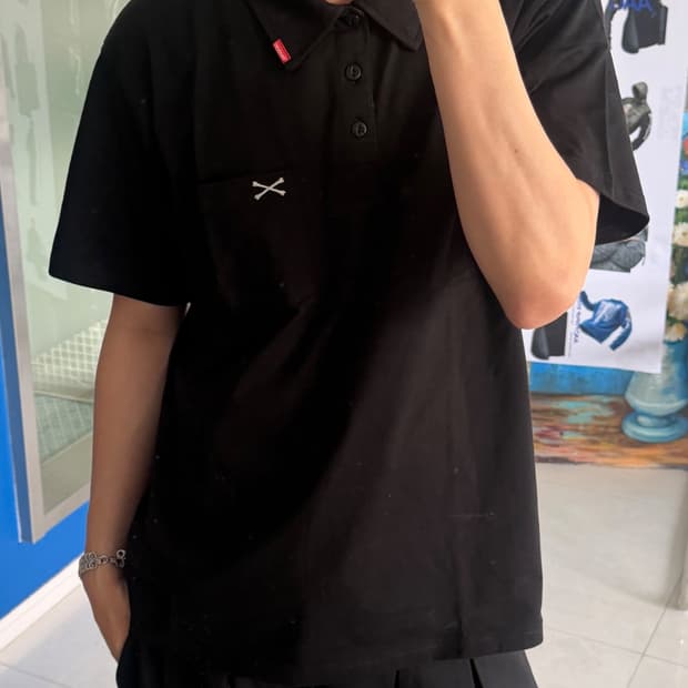 nvps-809 cross bone polo tee 폴로 티
