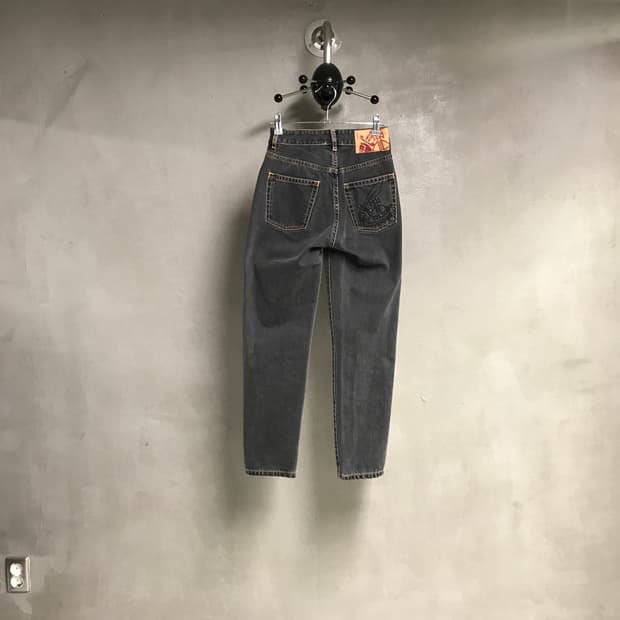 비비안웨스트우드 흑청 데님 팬츠 25(W)