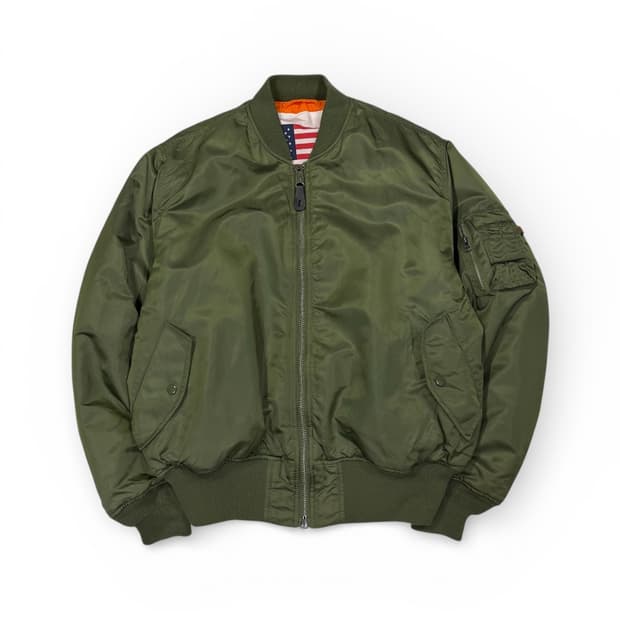 알파인더 스트리 블러드 칫 MA-1 플라이트 자켓