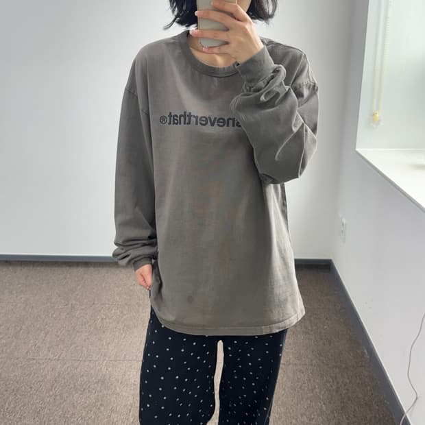 Thisisneverthat 디스이즈네버댓 브라운 롱슬리브
