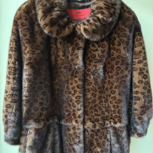 여자통밍크자켓더의새것