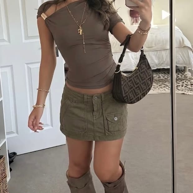 Jaded London cargo Skirt