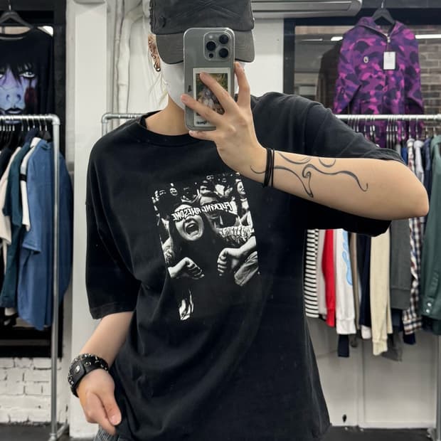 퍼킹어썸 프린팅 티셔츠