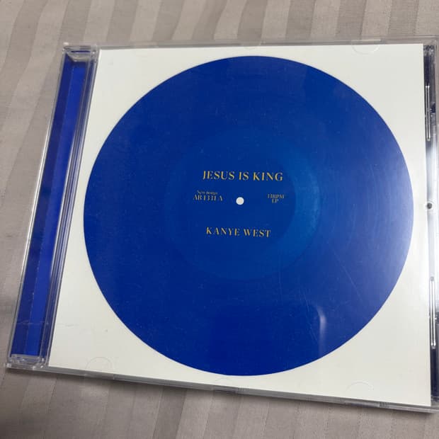 칸예 웨스트(YE) 지저스 이즈 킹 CD