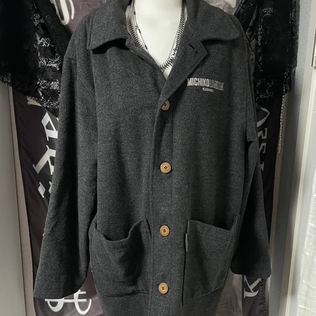 미치코코시노런던 빈티지 버튼 울코트 핀터레스트유니섹스미세키서울코이세이오