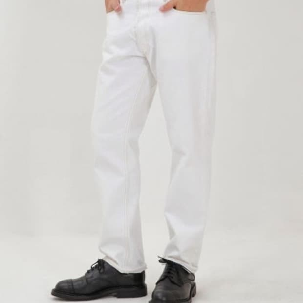 FAKE 6POCKET PANTS 화이트by FOLS xl