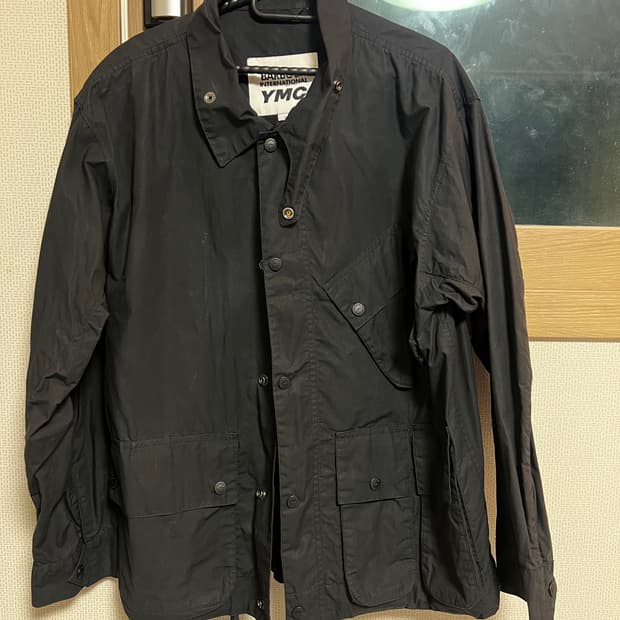 바버 ymc 왁스자켓 L사이즈