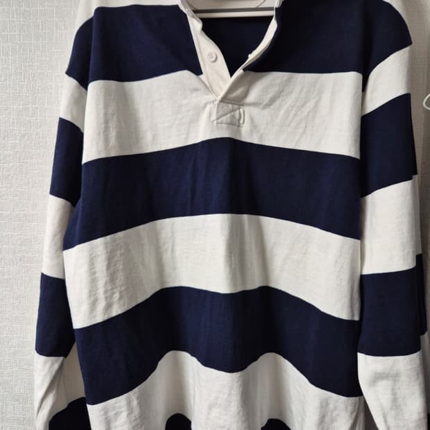 바바리안 럭비티 네이비 XL