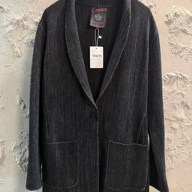 장 폴 고티에 클래식 스트라이프 니트 자켓 40