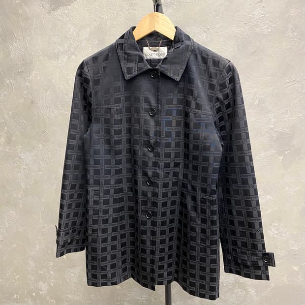[M] Courreges 꾸레쥬 로고 패턴 자켓