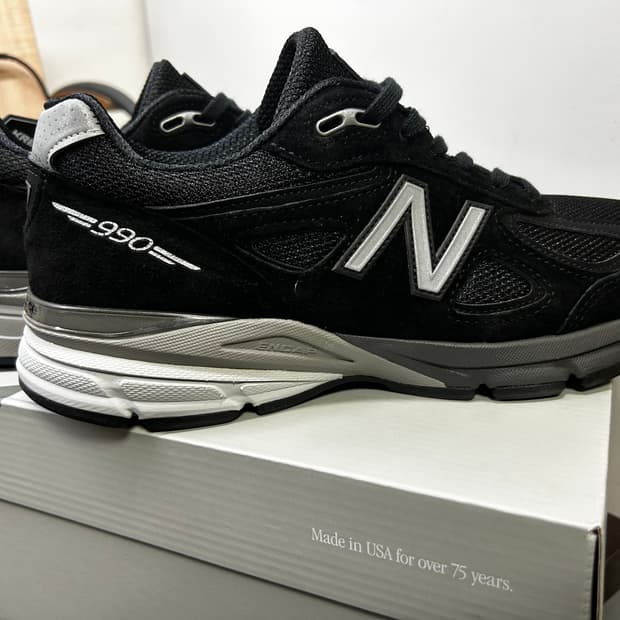 뉴발란스 990V4 블랙( U990BL4) 265사이즈 (새상품)
