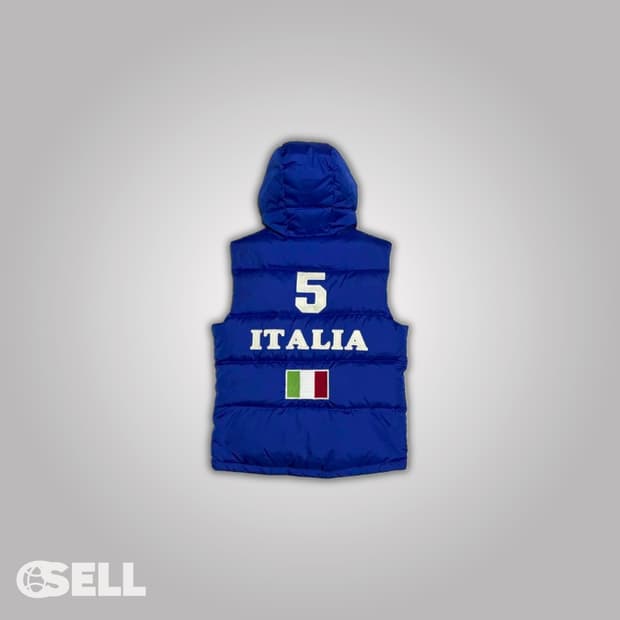 폴로 빅포니 이탈리아 조끼패딩