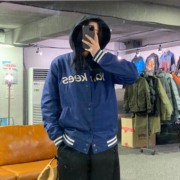 MLB 양키스 빅로고 후디 바시티 B3467