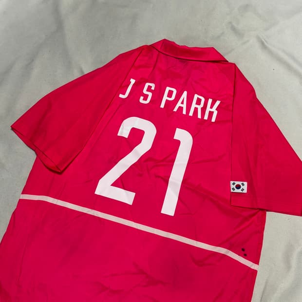 XL 나이키 2002 월드컵 국가대표 유니폼 21. 박지성
