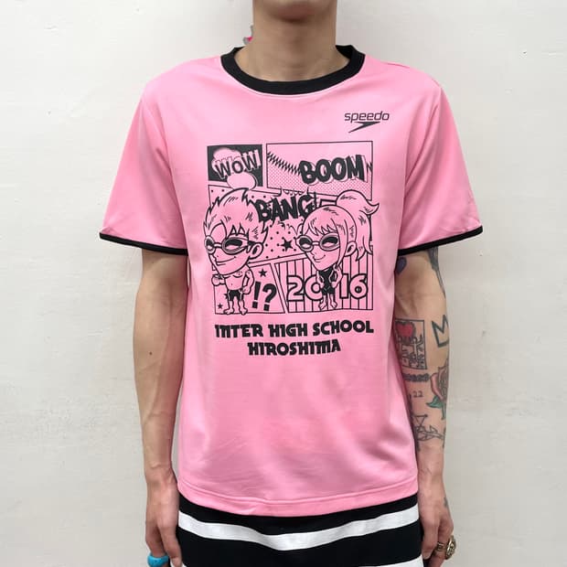 Speedo Cartoon Pink T-shirt 