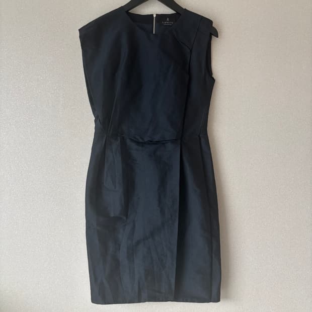 LANVIN COLLECTION 블랙 민소매 원피스 55/마른 66