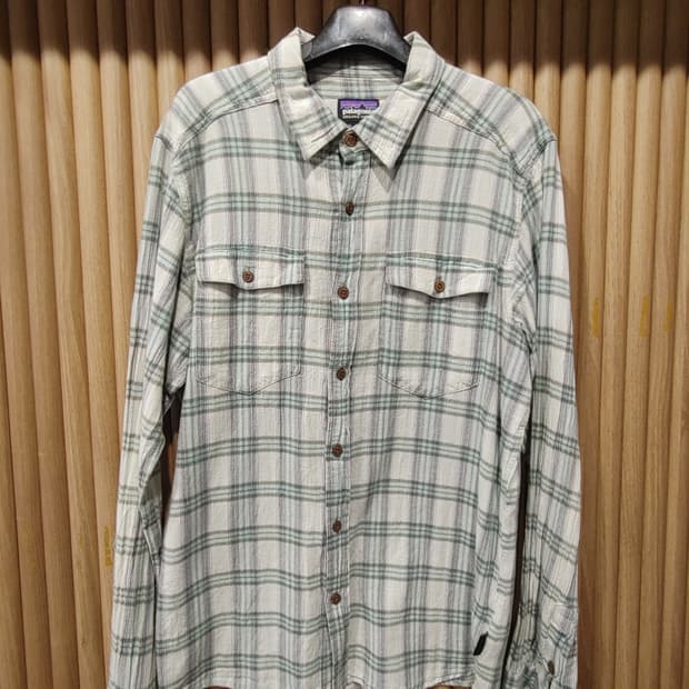 무배) 파타고니아 체크셔츠 S