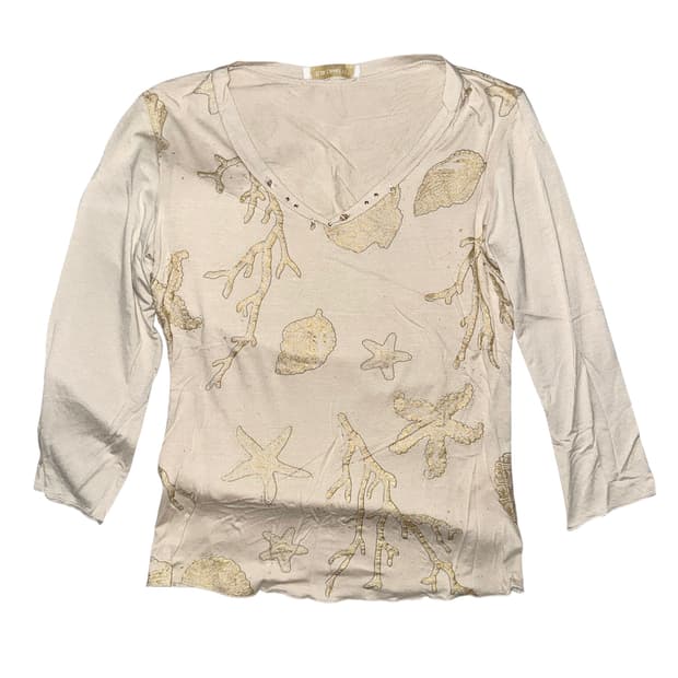 Made in ITaly _ Sea shell T-shirt