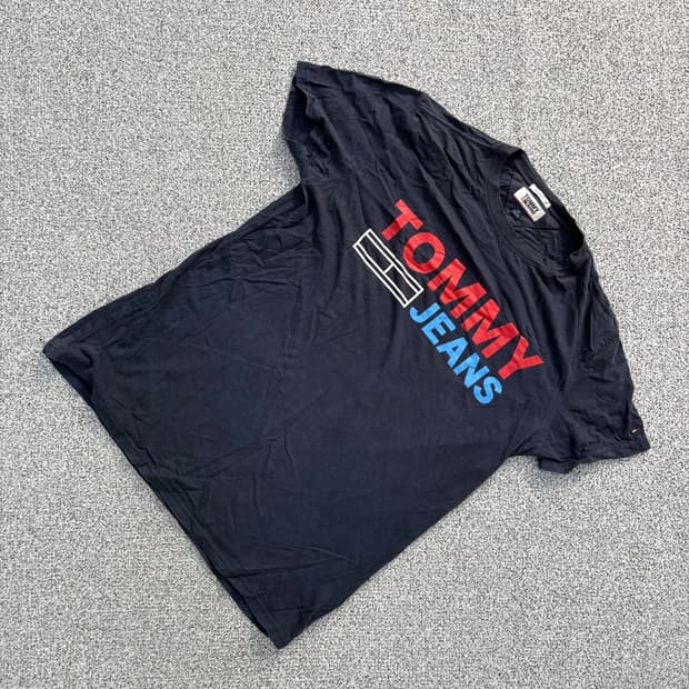 L/G 타미진 Tommy Jeans 반팔 티셔츠 0707J1