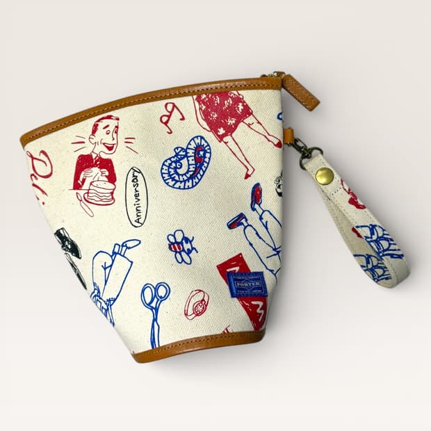 포터(PORTER) x 빔즈보이 별주 40th 미니 파우치 백