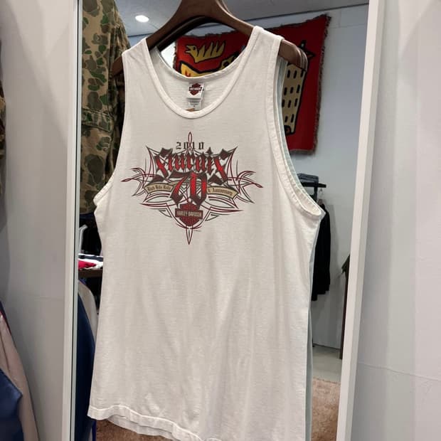 Harley-Davidson HILL CITY슬리브리스 나시 (USA)