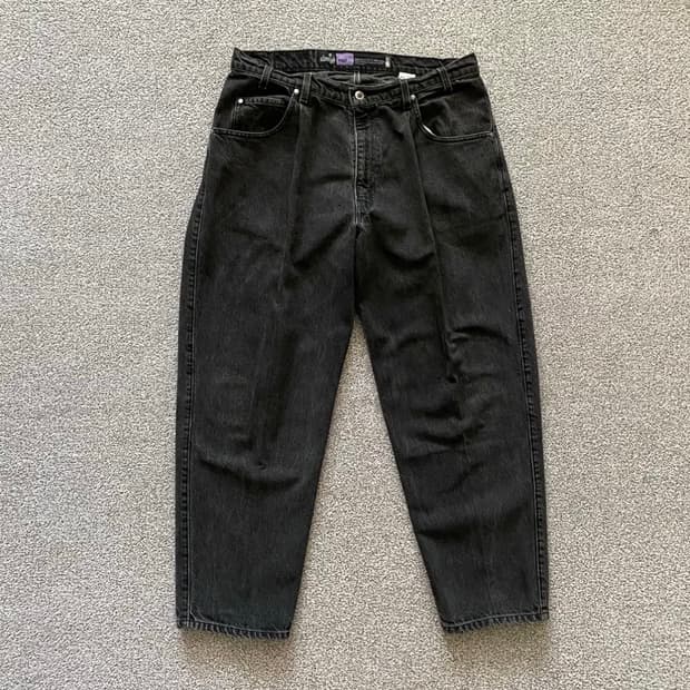 90s 리바이스 실버 탭 배기  퍼플 라벨 38