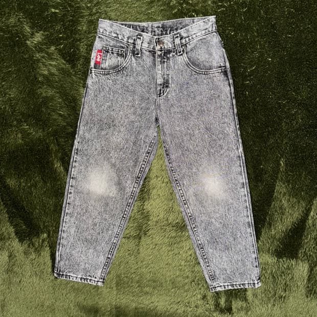 [27] 90s LEE 리 MADE IN USA 스톤 워시 데님 팬츠