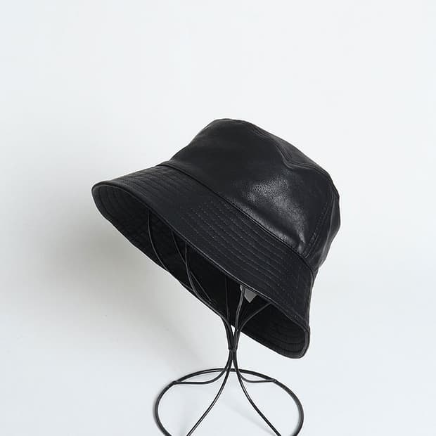 niko and… FauxLeather Bucket Hat