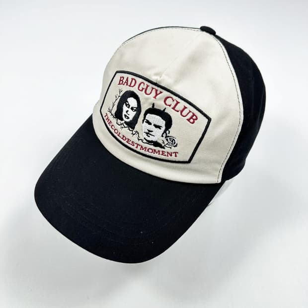 더콜디스트모먼트 투톤 볼캡