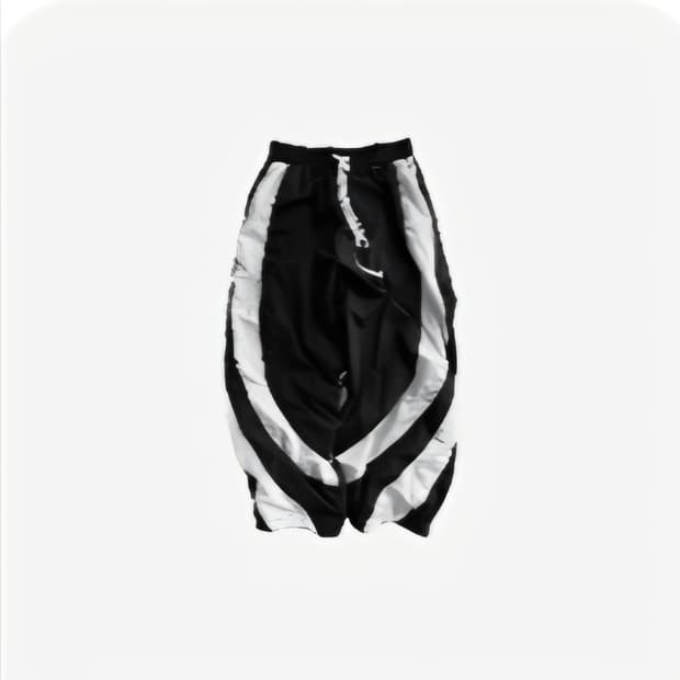 언더마이카 월풀 트위스티드 트랙 팬츠 블랙 (L)