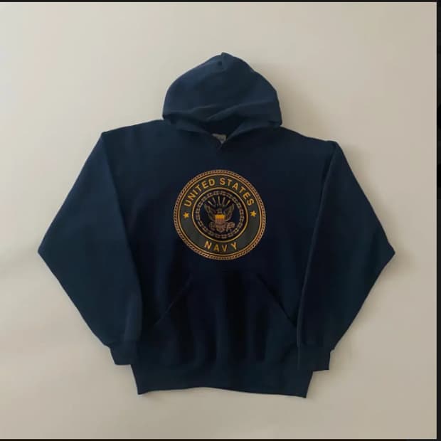 [M] 밀리터리 미 해군 NAVY 스웻 후드 티셔츠 US-19