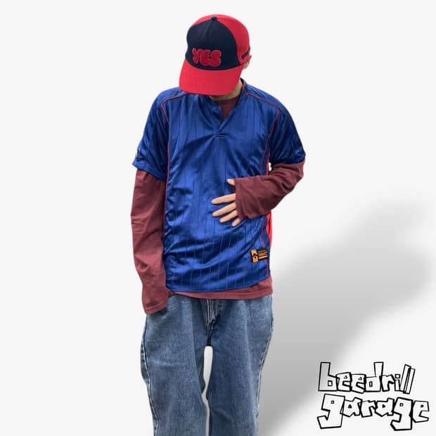 데상트 일본판 베이스볼 져지