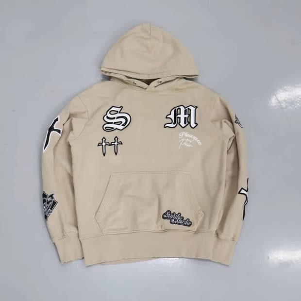 Saint Morta Skull Graphic Hoodie