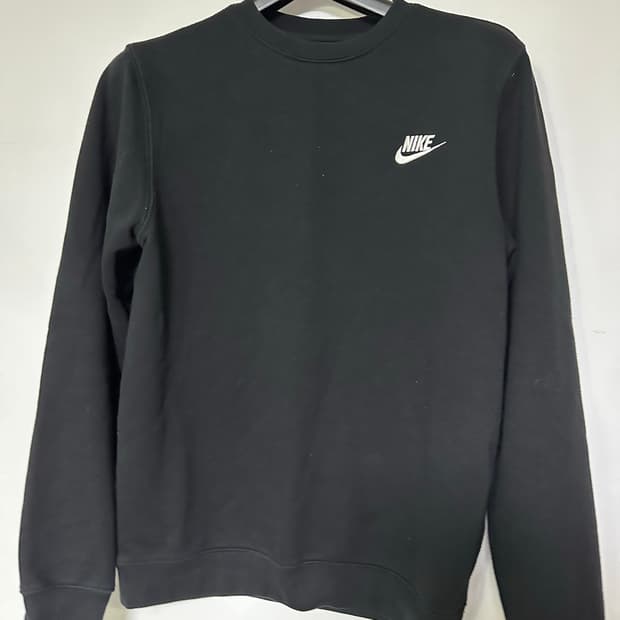 나이키 블랙 맨투맨 M 사이즈