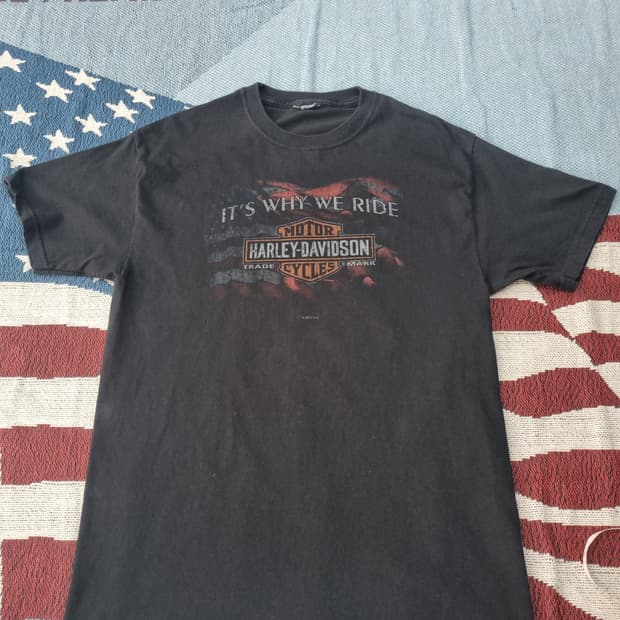 할리데이비슨 빈티지 티셔츠 (HARLEY-DAVIDSON)