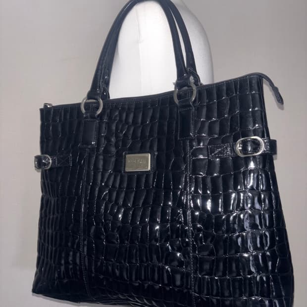 Anne klein vintage big shoulder bag