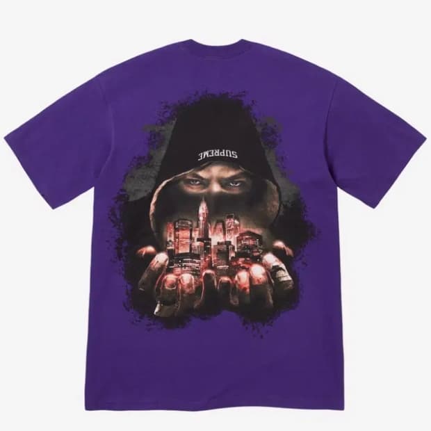 XL) 슈프림 파이터 반팔 티셔츠 