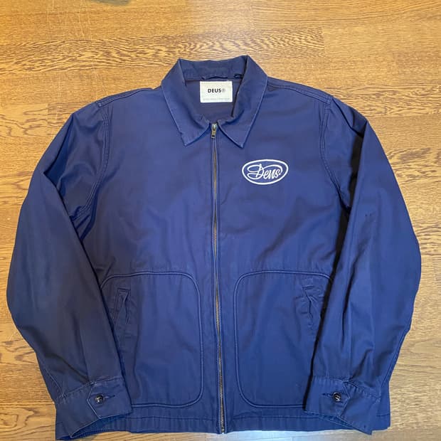 데우스 엑스 마키나 블루종 자켓 블루 xxl