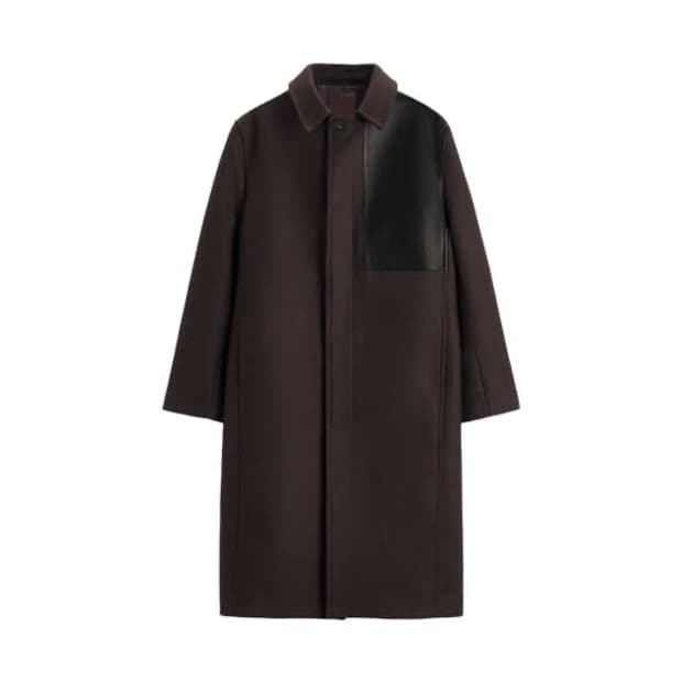 자라 스튜디오 니콜슨 레더 코트