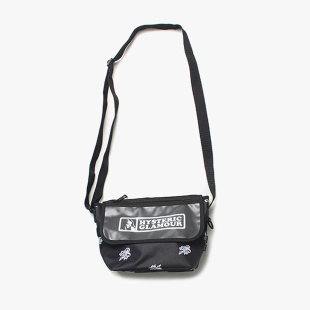  HYSTERIC GLAMOUR "Black Shoulder Bag"
