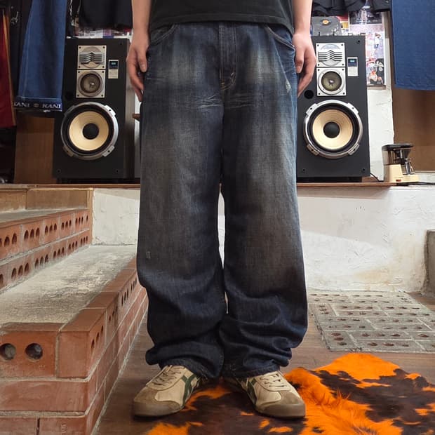 리바이스 512 와이드 데님 팬츠