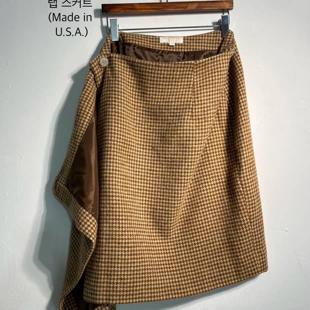 Brooks Brothers 브룩스 브라더스 울100% 랩스커트 USA