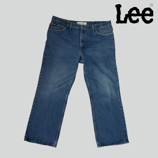 [42X30]LEE 리 레귤러핏 빅사이즈 데님 팬츠