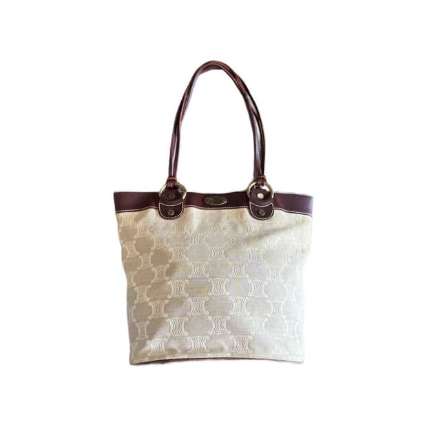 셀린느 트리옹프 마카담 토트백