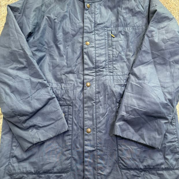 일본판 폴리 누빔자켓 사이즈 105